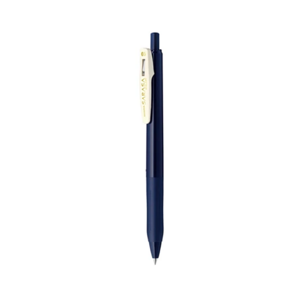 Gel Pens Zebra Sarasa Clip Gel Pen - Vintage Color - 0.5 mm Blue Black ZEBRA JJ15-VDB