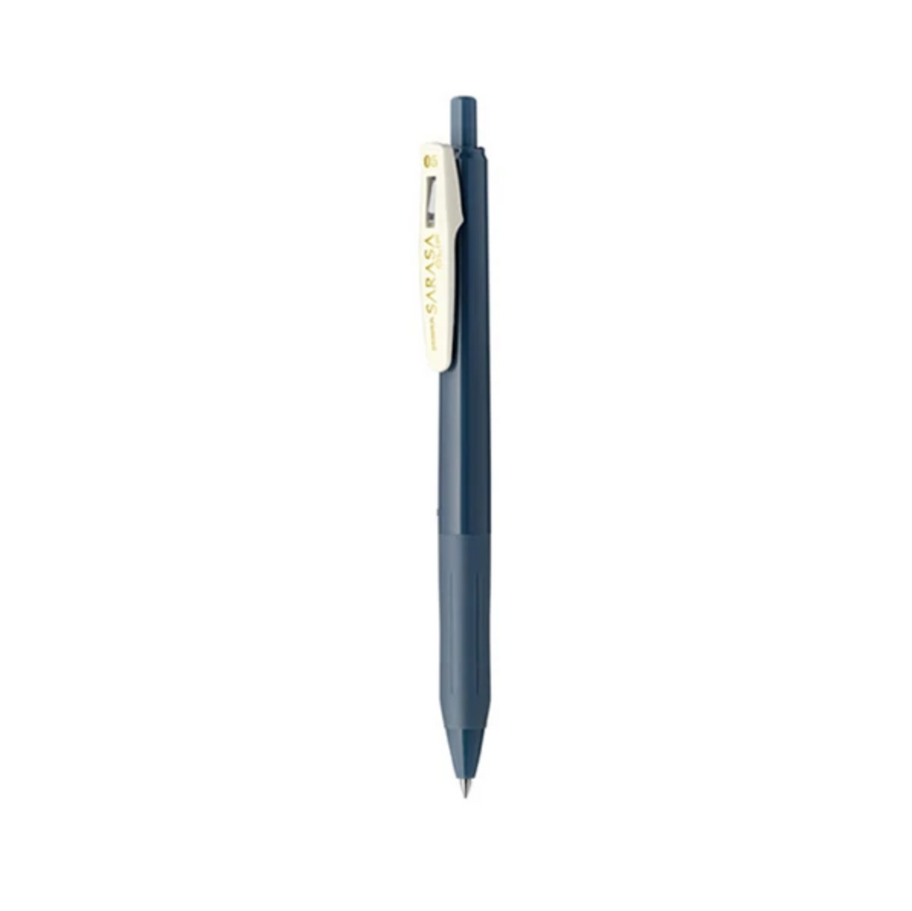 Gel Pens Zebra Sarasa Clip Gel Pen - Vintage Color - 0.5 mm Blue Grey ZEBRA JJ15-VBGR