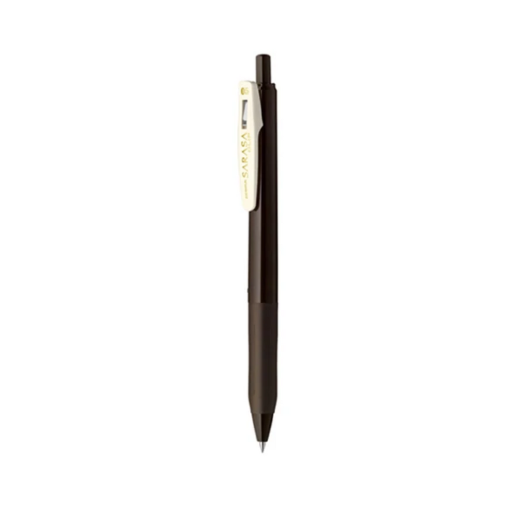 Gel Pens Zebra Sarasa Clip Gel Pen - Vintage Color - 0.5 mm Brown Grey ZEBRA JJ15-VEG