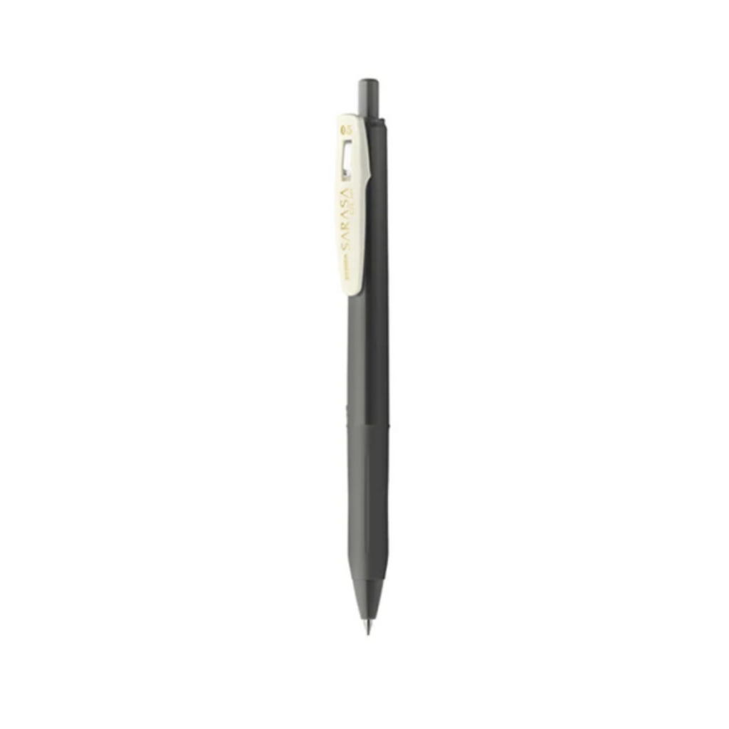 Gel Pens Zebra Sarasa Clip Gel Pen - Vintage Color - 0.5 mm Dark Grey ZEBRA JJ15-VDG