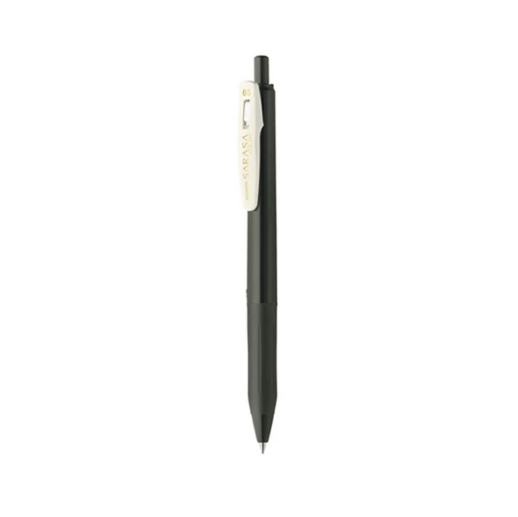 Gel Pens Zebra Sarasa Clip Gel Pen - Vintage Color - 0.5 mm Sepia Black ZEBRA JJ15-VSB