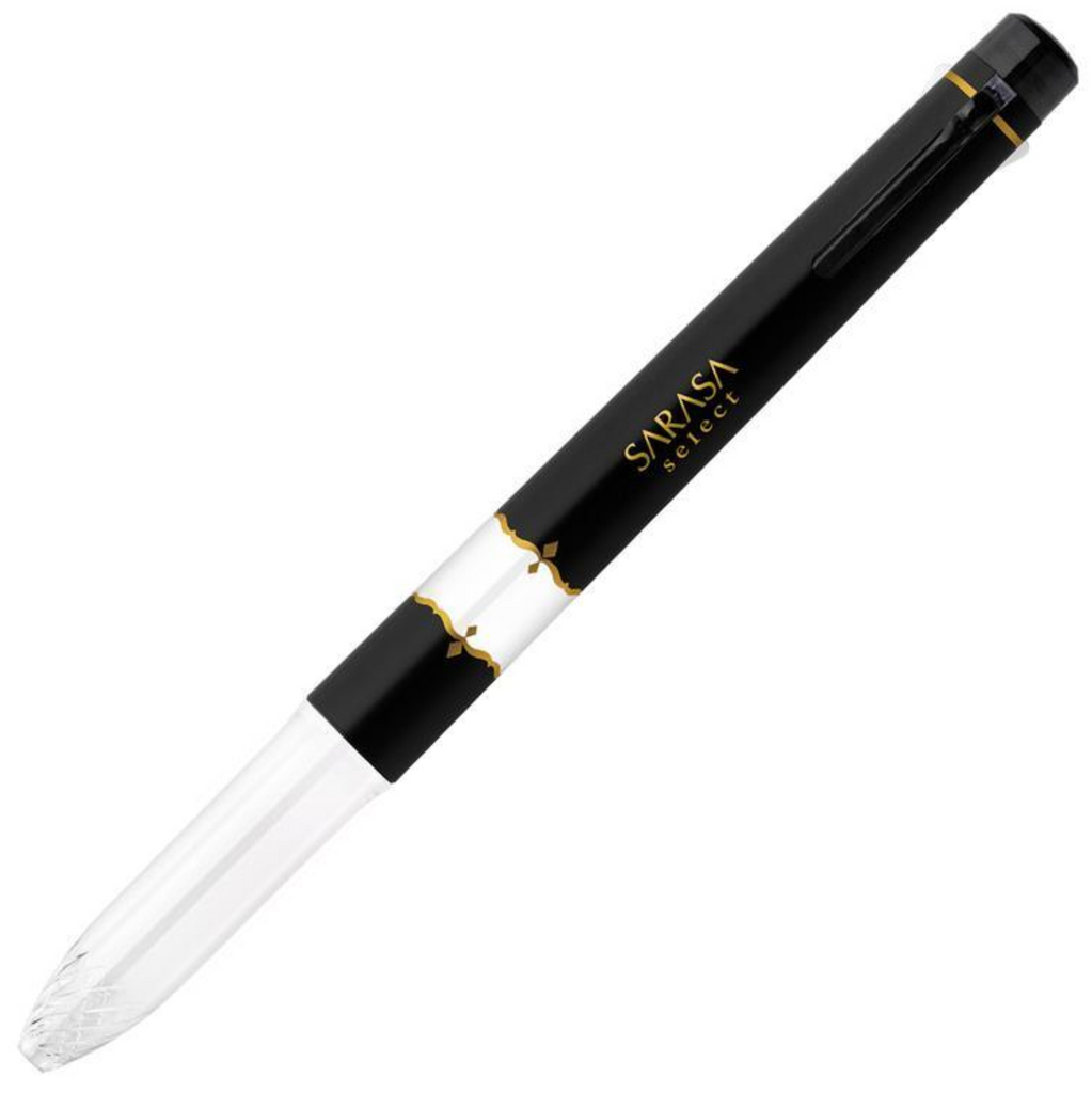 Multi Pens Zebra Sarasa Select 3 Color Functional Gel Pen - Holder only Black ZEBRA S3A15-BK