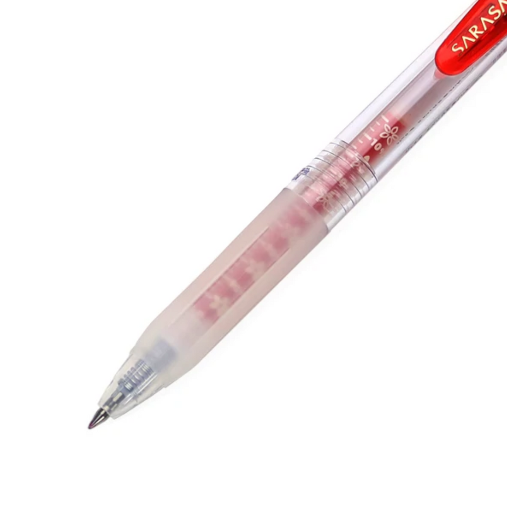Gel Pens Zebra Sarasa Study Gel Pen - 0.5 mm Red ZEBRA JJM88-R