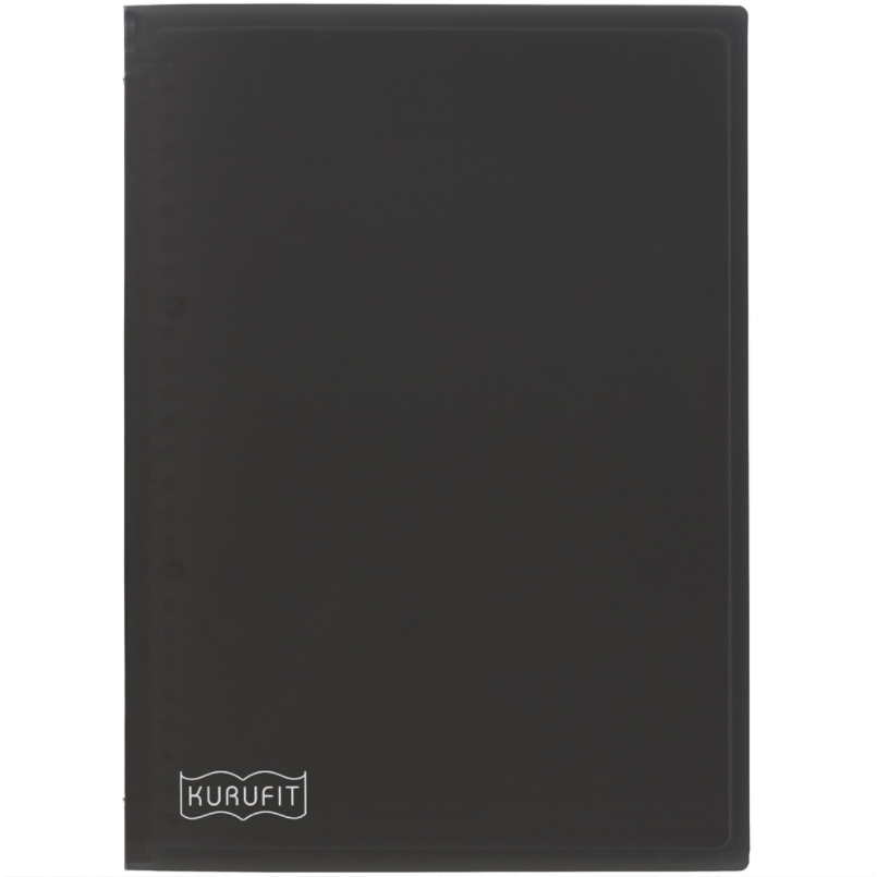Maruman Kurufit Binder Notebook - B5 black