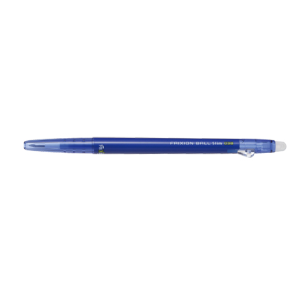 Gel Pens Pilot FriXion Ball Slim Gel Pen - 0.38 mm - 10 Color - Erasable Blue PILOT LFBS-18UF-L