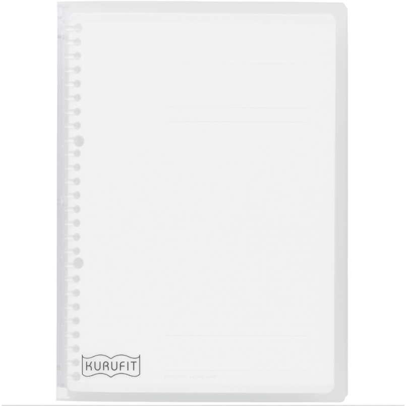 Binders Maruman Kurufit Binder Notebook - B5 clear MARUMAN F020-98