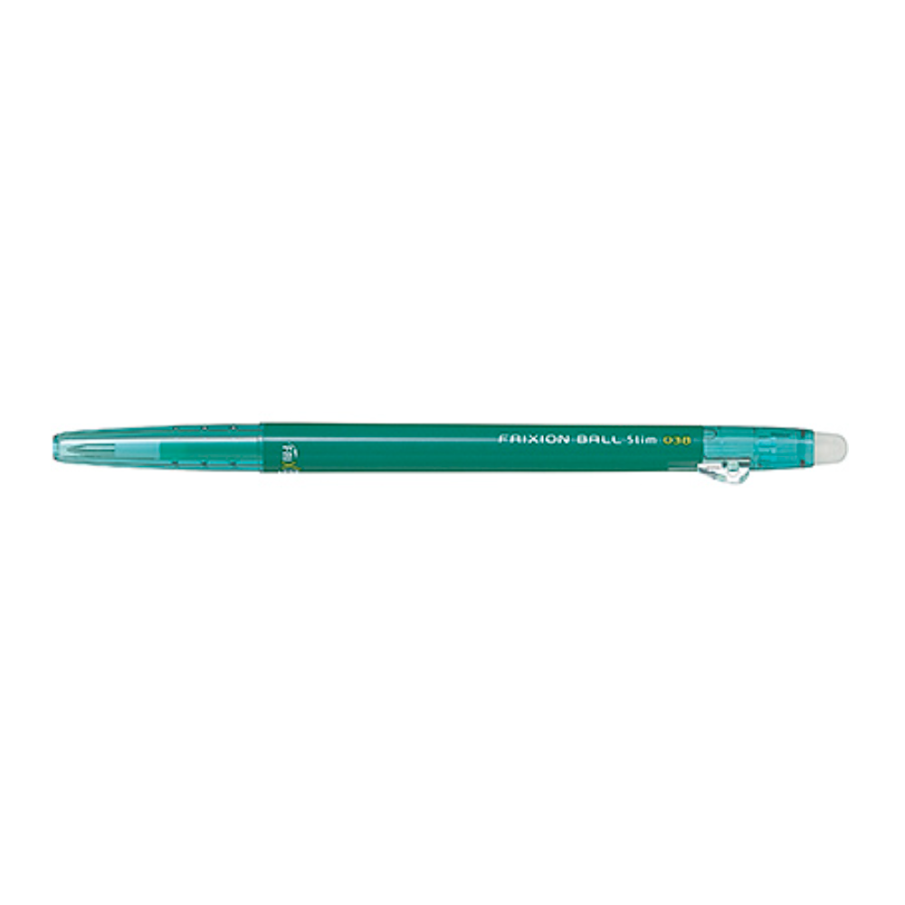 Gel Pens Pilot FriXion Ball Slim Gel Pen - 0.38 mm - 10 New Color - Erasable Forest Green PILOT LFBS-18UF-FG