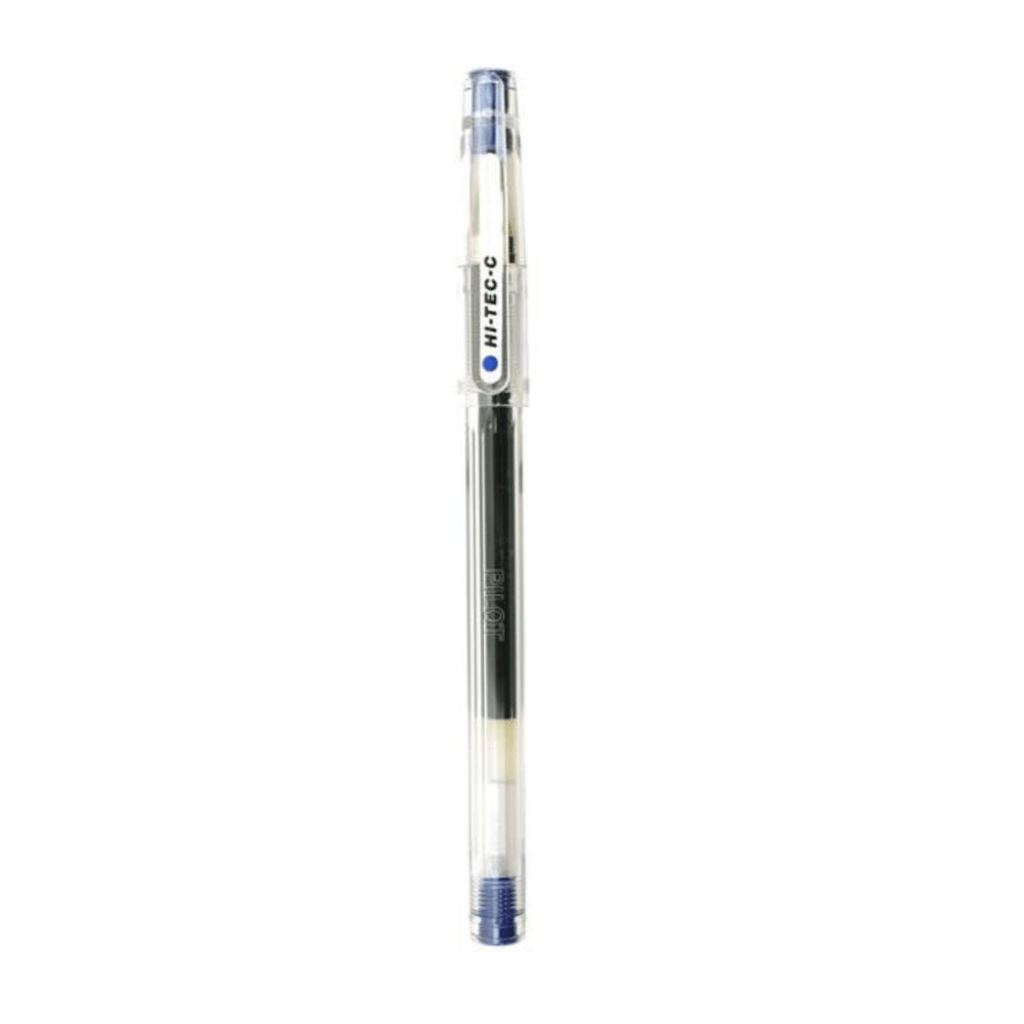 Pilot Hi - Tec - C Gel Pen - 0.4 mm - Ultra Fine - Long Life Design Award Blue - PILOT LH - 20C4 - L - IRO
