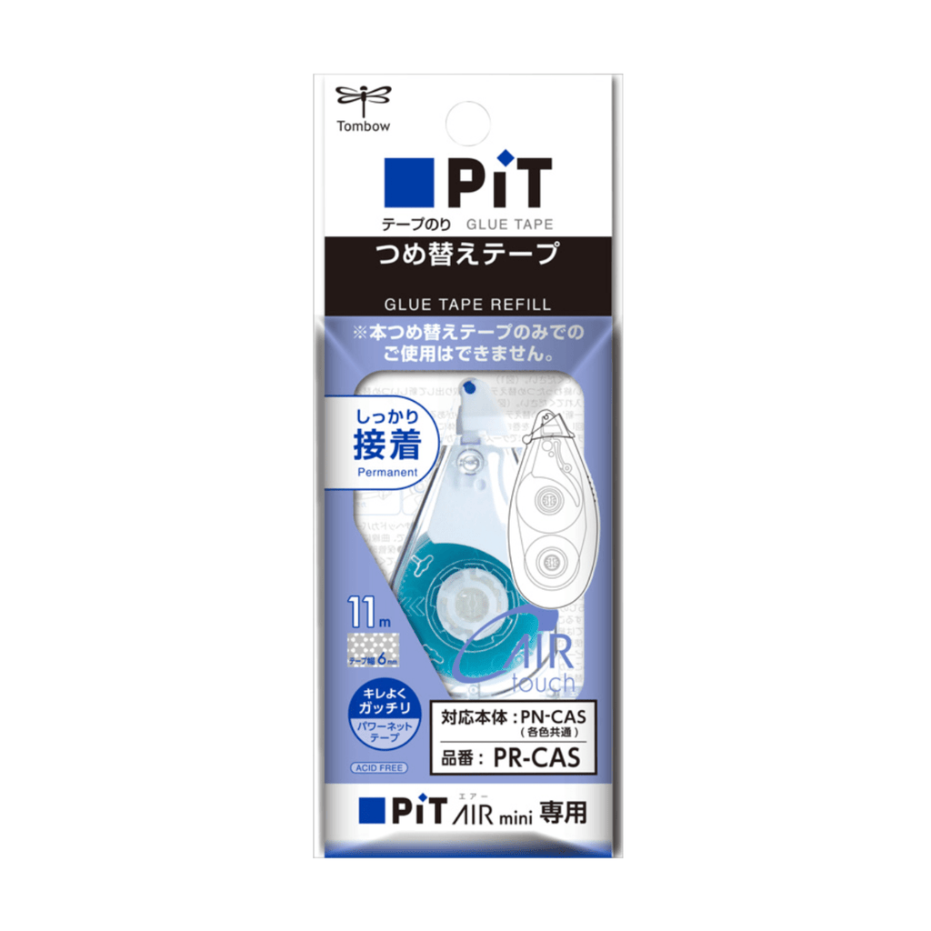 Tombow Pit Air Mini Glue Tape Refill - 6 mm x 11 m - TOMBOW PR - CAS - IRO