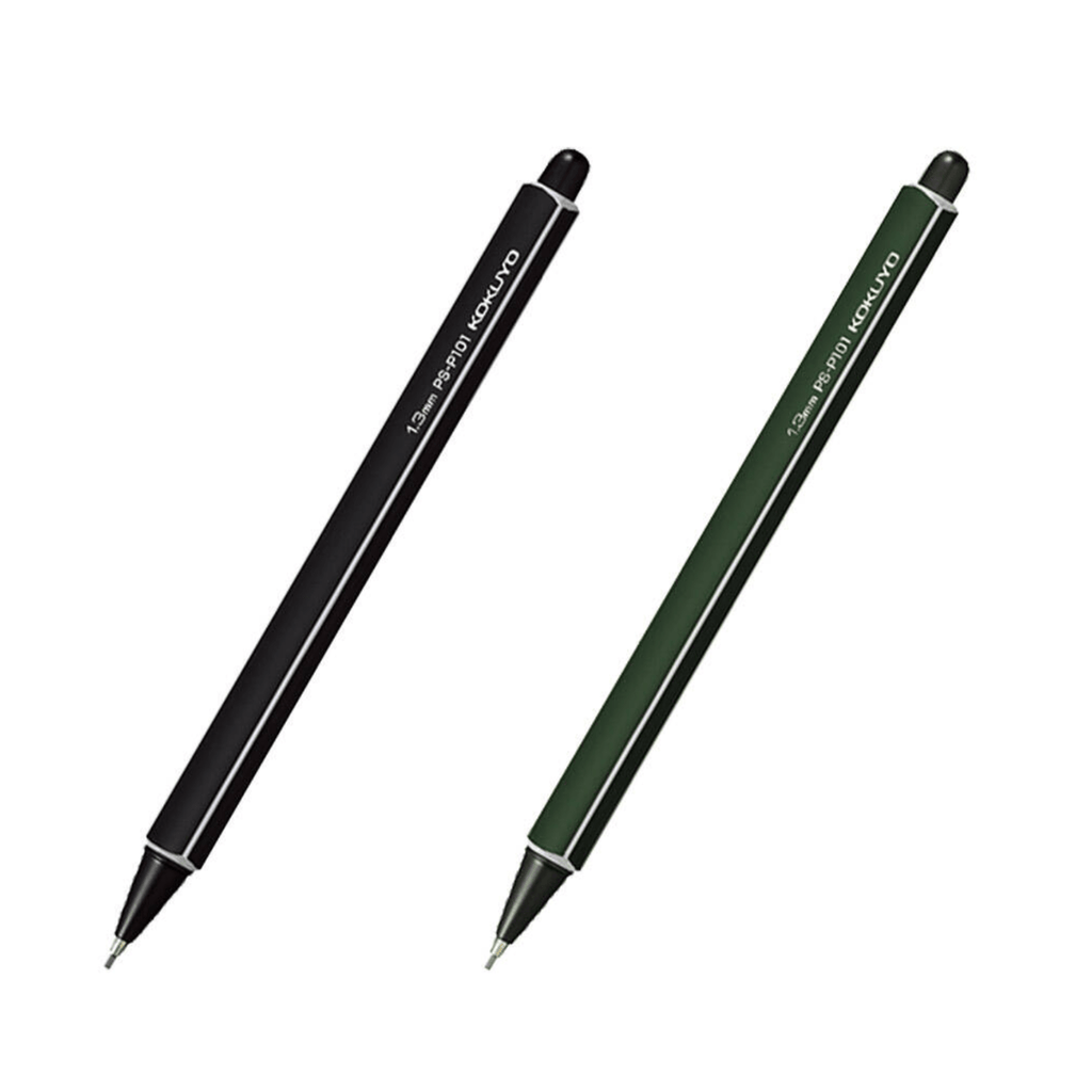 Kokuyo Enpitsu Mechanical Pencil - 1.3 mm - Retractable Black - KOKUYO PS - P101D - 1P - IRO