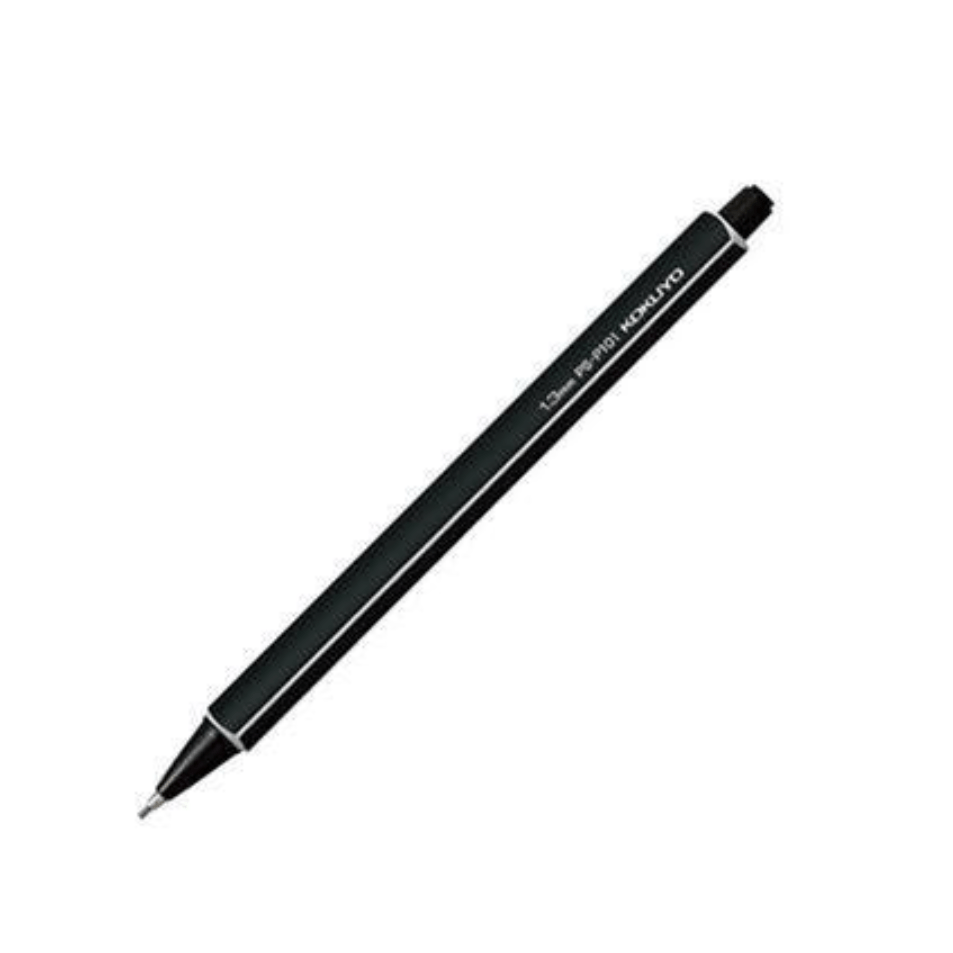 Kokuyo Enpitsu Mechanical Pencil - 1.3 mm - Retractable Black - KOKUYO PS - P101D - 1P - IRO