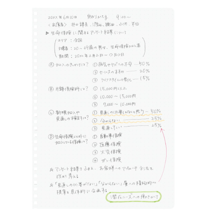 Kokuyo Soft Ring Notebook - Clear - Tear Off - 80 sheets - A6 - Dot Grid - KOKUYO SU - SV558WT - T - IRO