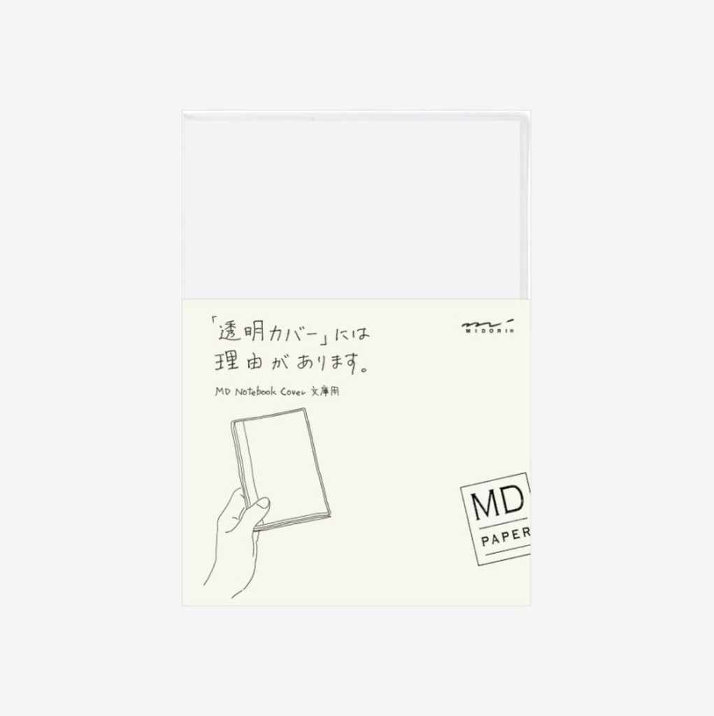 Midori MD Notebook Cover - PVC Clear - A6 - MIDORI 49358006 - IRO