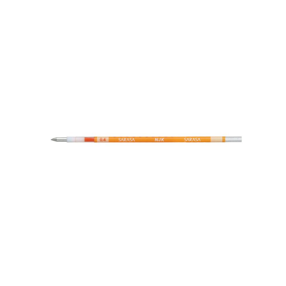 Gel Pen Refills Zebra Sarasa Select Multi-function Gel Pen Refill - 18 Color - 0.4 mm Orange ZEBRA RNJK4-OR