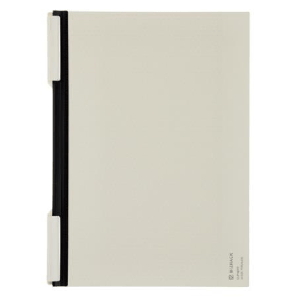 Kokuyo BIZRACK A4 Paper Clip with Cover - Off White - KOKUYO NO - BRCN202W - IRO