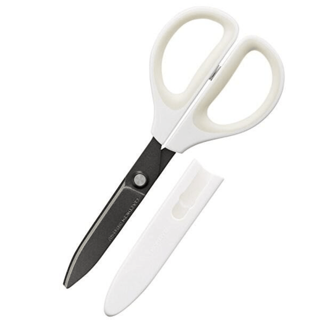 Kokuyo HASA Glueless Scissors - Fluorine - White - KOKUYO HASA - PF280W - IRO