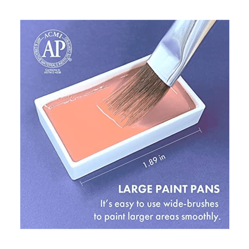 Kuretake Gansai Tambi Watercolor Palette - 24 Color Set - Art Nouveau - KURETAKE MC20/24V/NW - IRO