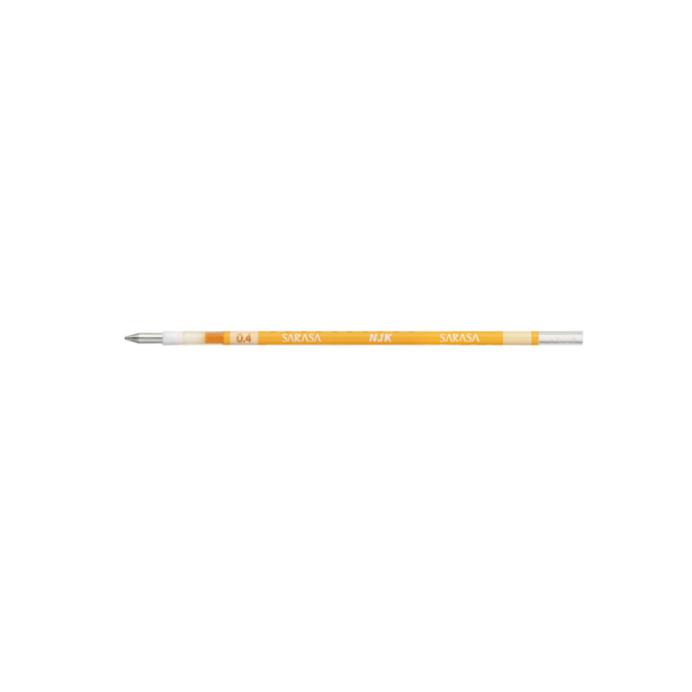 Gel Pen Refills Zebra Sarasa Select Multi-function Gel Pen Refill - 18 Color - 0.4 mm Yellow ZEBRA RNJK4-Y